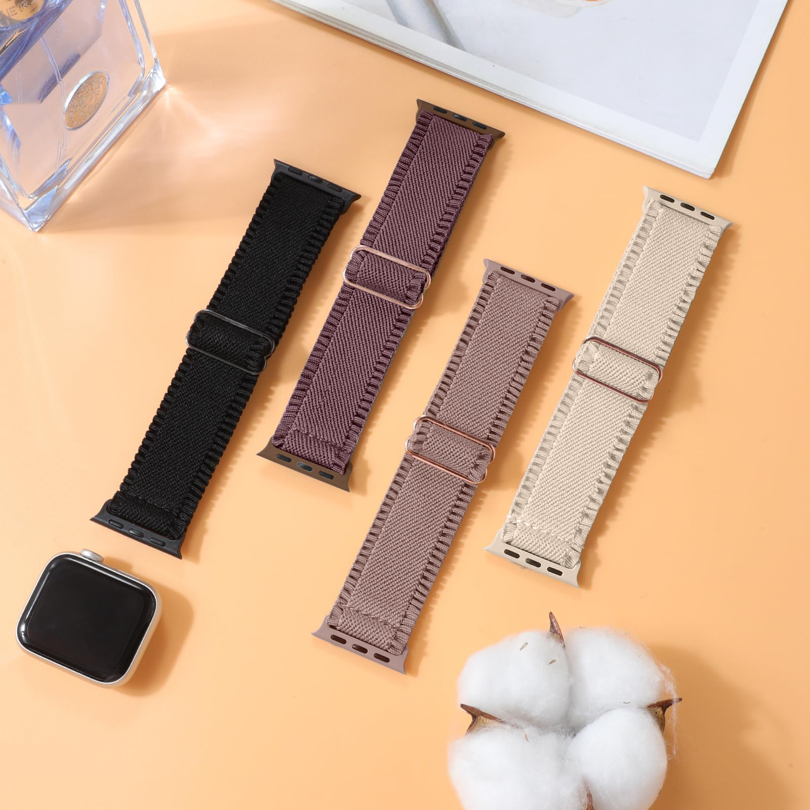 Solo Loop Strap - Lace Nylon Watch Band Compatible with
