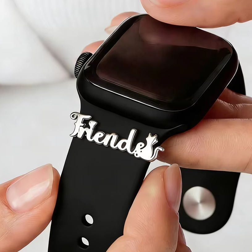 Smartwatch Watch Accessories - Todorova Personalized Name Cat-Themed Watch Strap