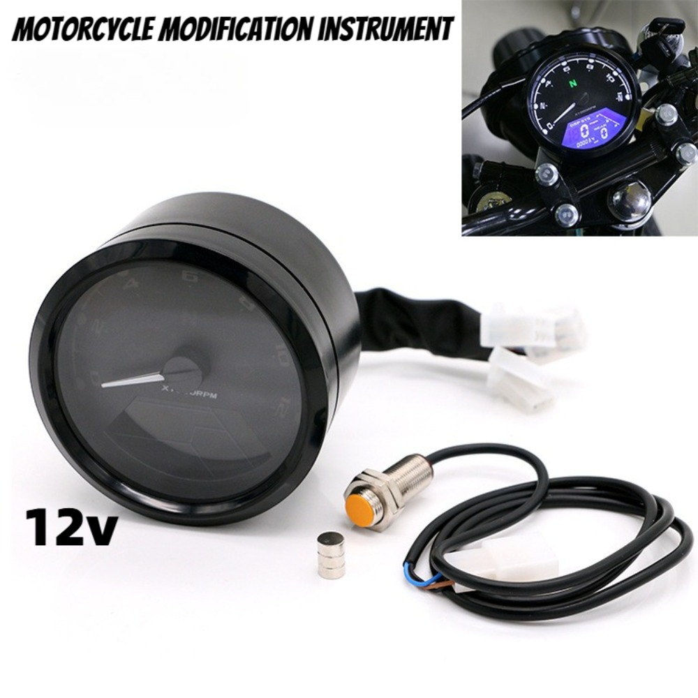 Smartwatch Universal - Universal Motorcycle Meter Speedometer Digital Odometer