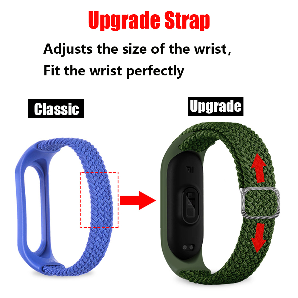 Bracelet for Mi band 10 9 8 7  - Solo Loop Strap recensie en prijs