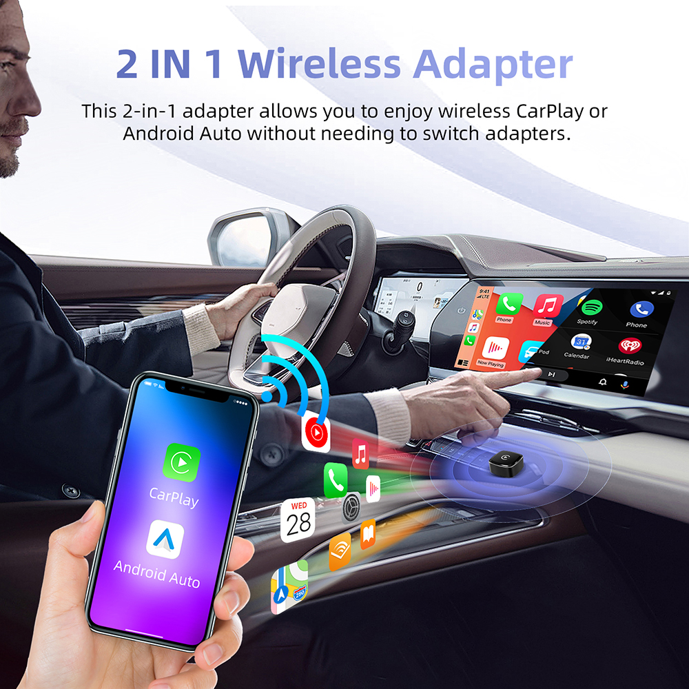 2026 Wireless CarPlay Adapter  - Smartwatch Universal recensie en prijs