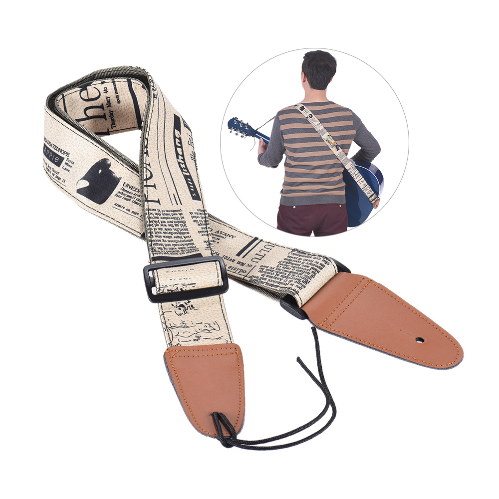 Comfortable Adjustable Guitar  - Leather Classic Strap recensie en prijs