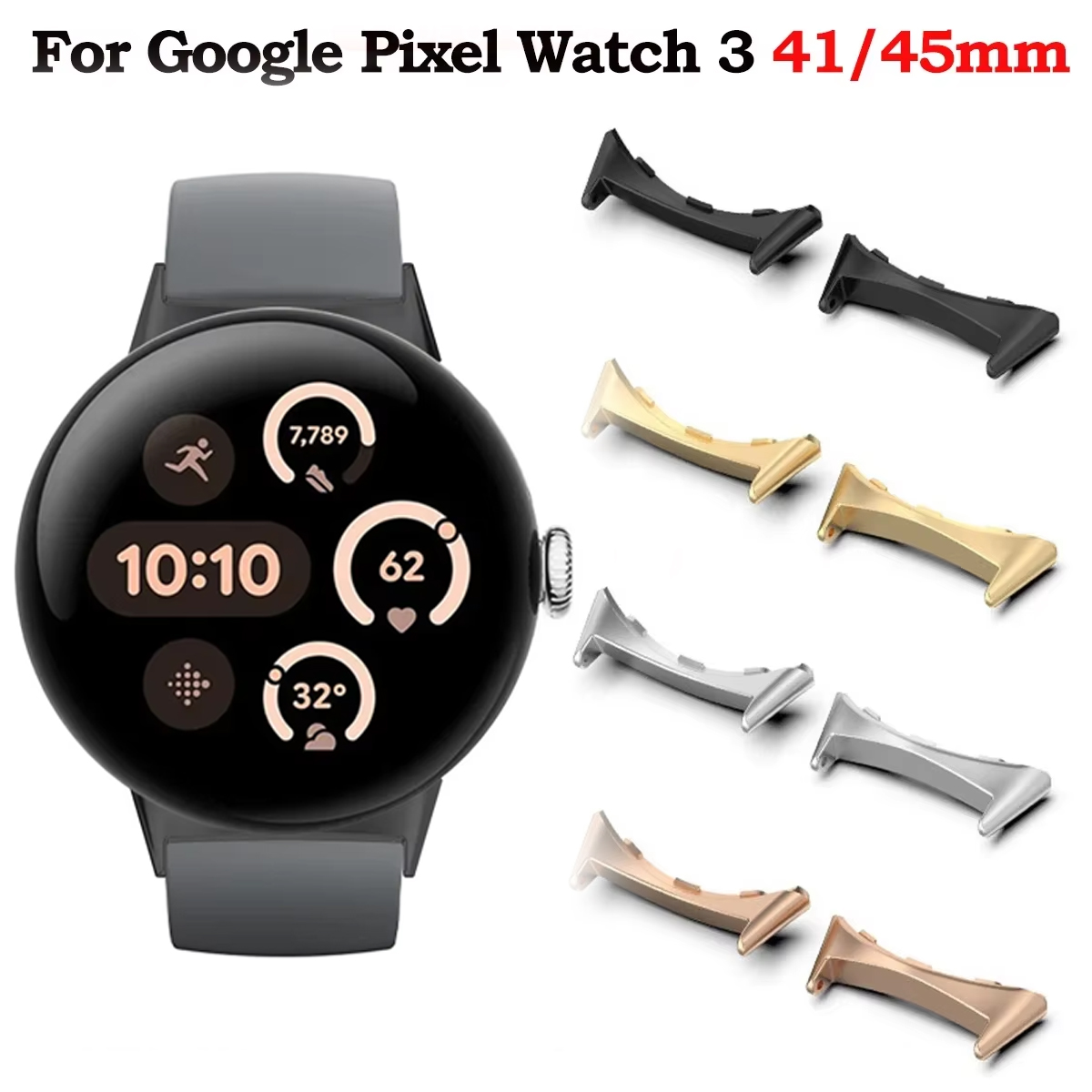 2pcs Watch Strap Connector Ada - Smartwatch Watch Accessories recensie en prijs