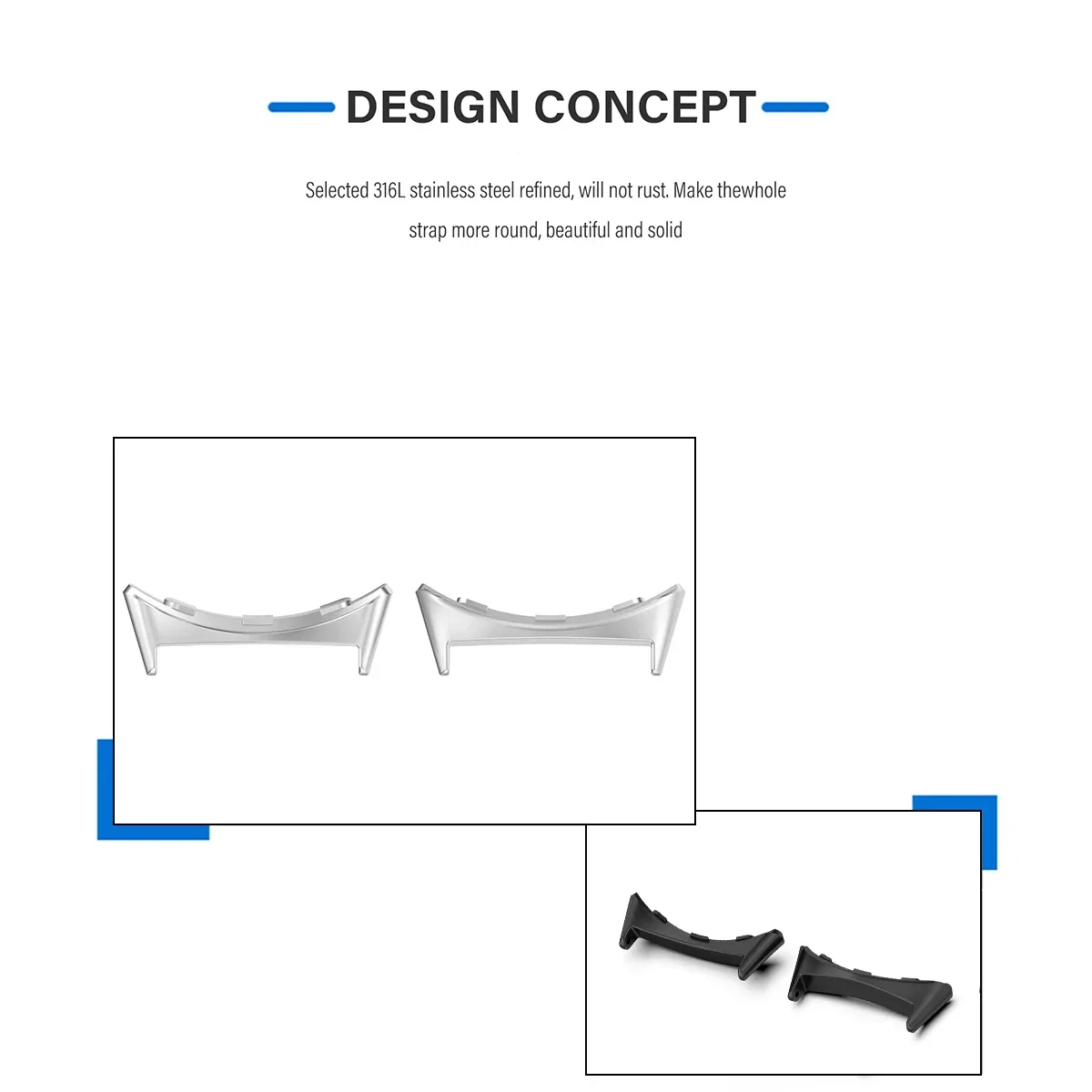 2pcs Watch Strap Connector Ada - Smartwatch Watch Accessories recensie en prijs
