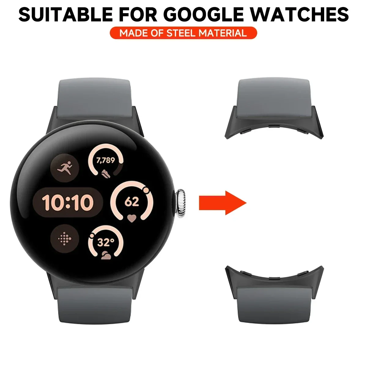 2pcs Watch Strap Connector Ada - Smartwatch Watch Accessories recensie en prijs