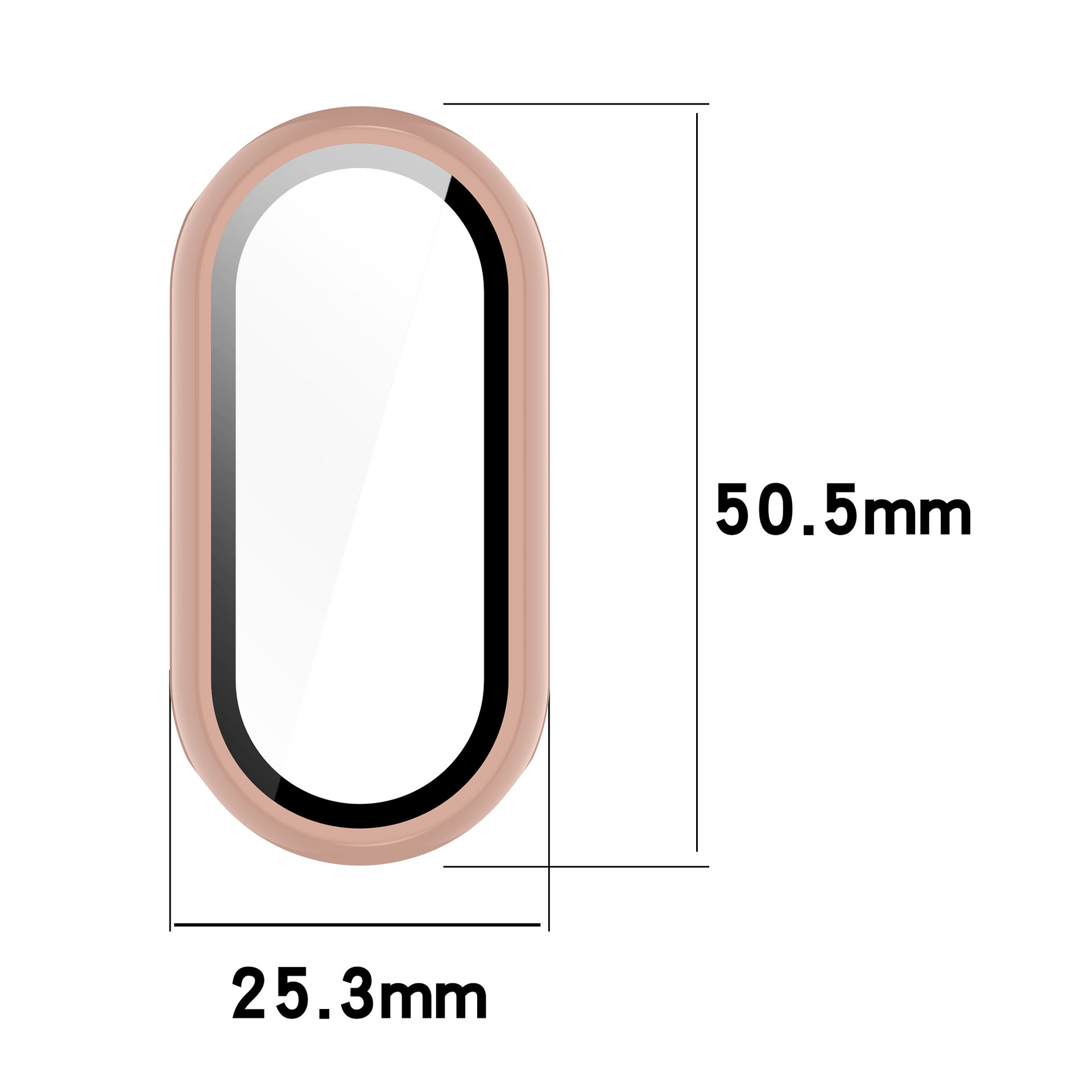 Tempered Glass+PC Case For Xia - Smartwatch Watch Accessories For Women recensie en prijs