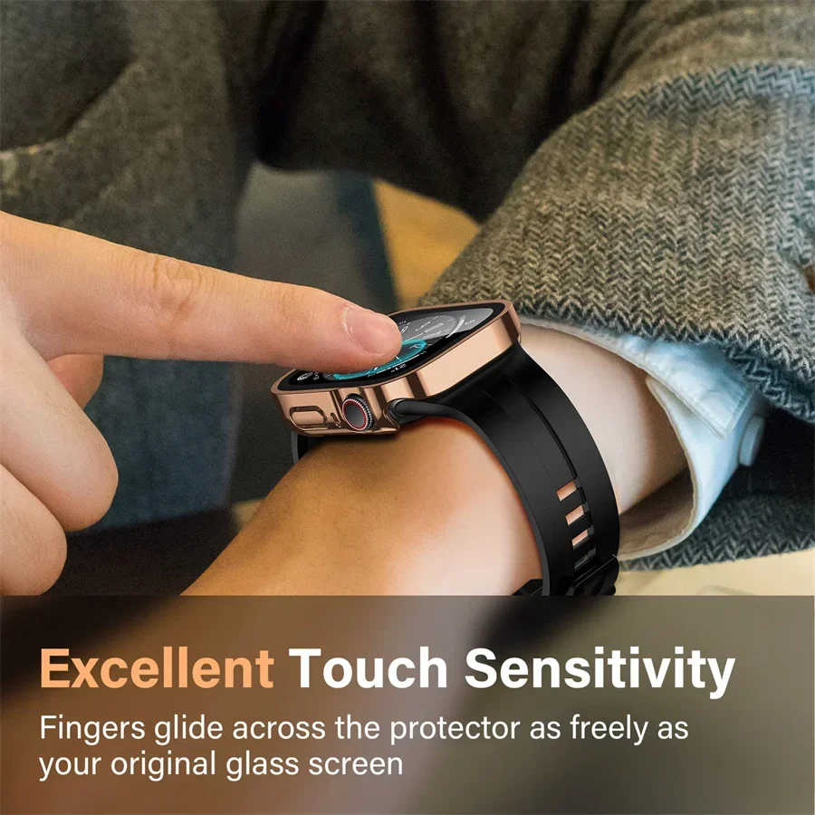 Glass+cover For Apple Watch ca - Smartwatch Watch Accessories For Women recensie en prijs