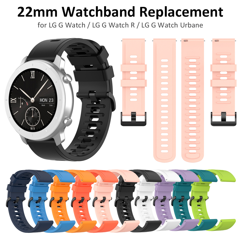 22mm Silicone Watch Band Strap - Fossil Smartwatch Accessories recensie en prijs