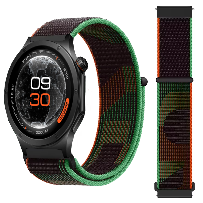 20mm 22mm Sport Nylon Loop Str - Smartwatch X2 recensie en prijs