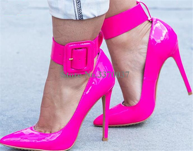 Ladies Charming Pink Patent Le - Leather Classic Strap recensie en prijs