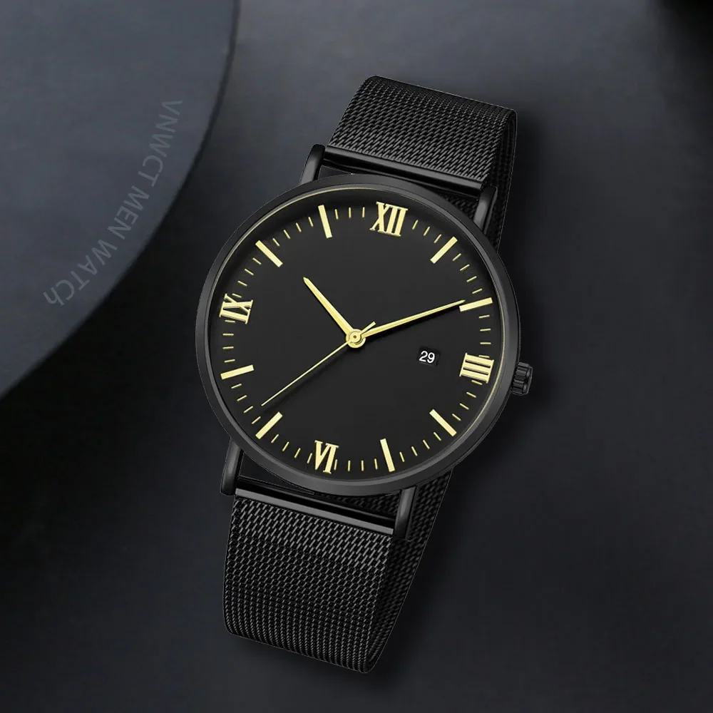 Ultra Thin Men Watch Magnetic  - Stainless Mesh Band recensie en prijs