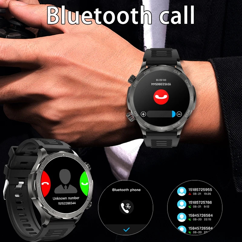 New GPS Track Smart Watch Men  - Smartwatch Headset recensie en prijs