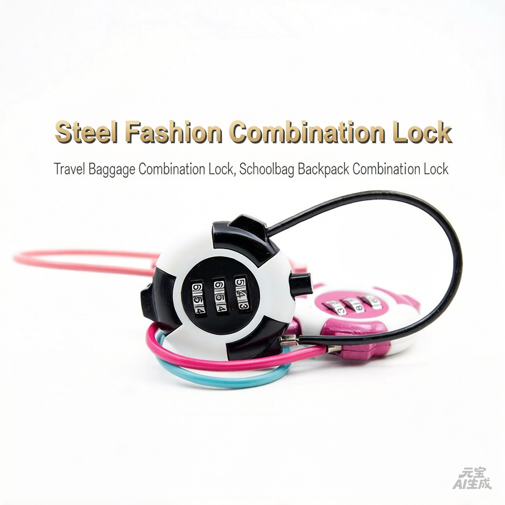 3 Digit Combination Cable Lock - Rugged Sport Strap recensie en prijs