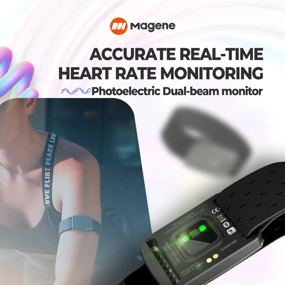 Magene H803 Heart Rate Armband - Rugged Sport Strap recensie en prijs