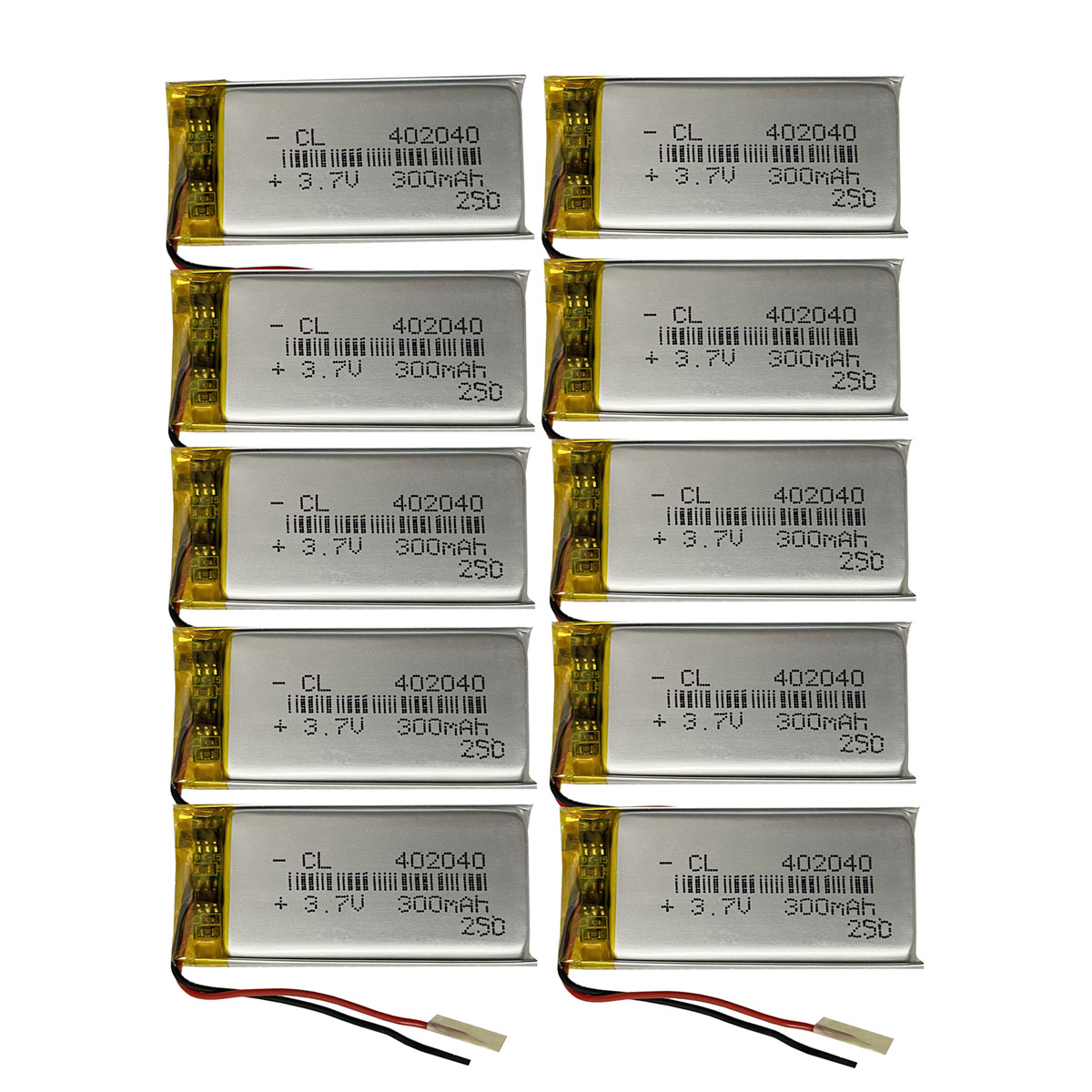 10PCS 3.7V 300mAh 402040 Recha - Smartwatch Headset recensie en prijs