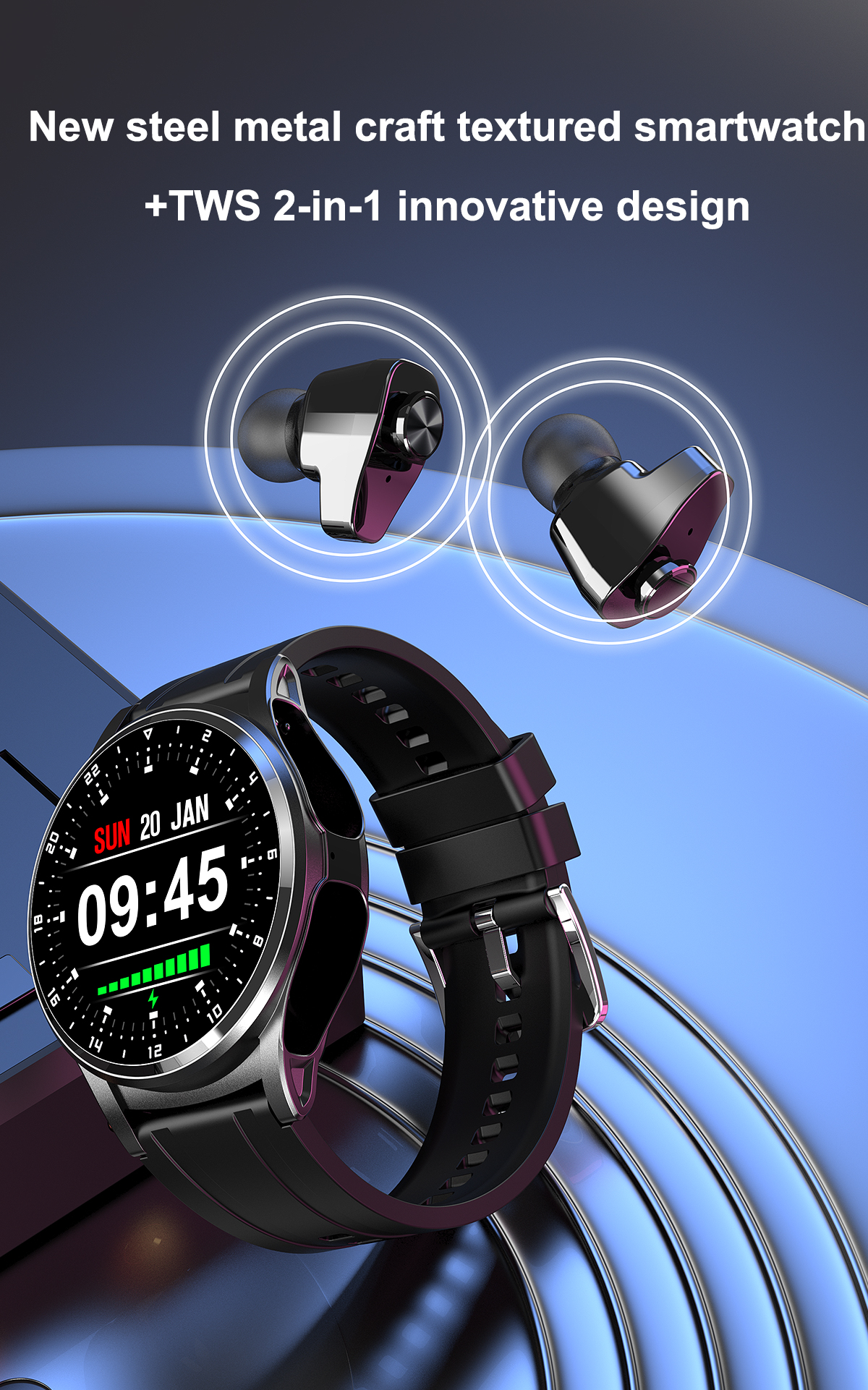 Headset Smart Watch 2 in 1 TWS - Smartwatch Headset recensie en prijs