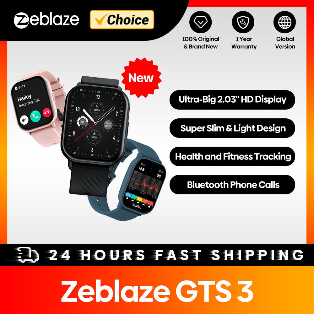 New Zeblaze GTS 3 Voice Callin - Smartwatch Face recensie en prijs