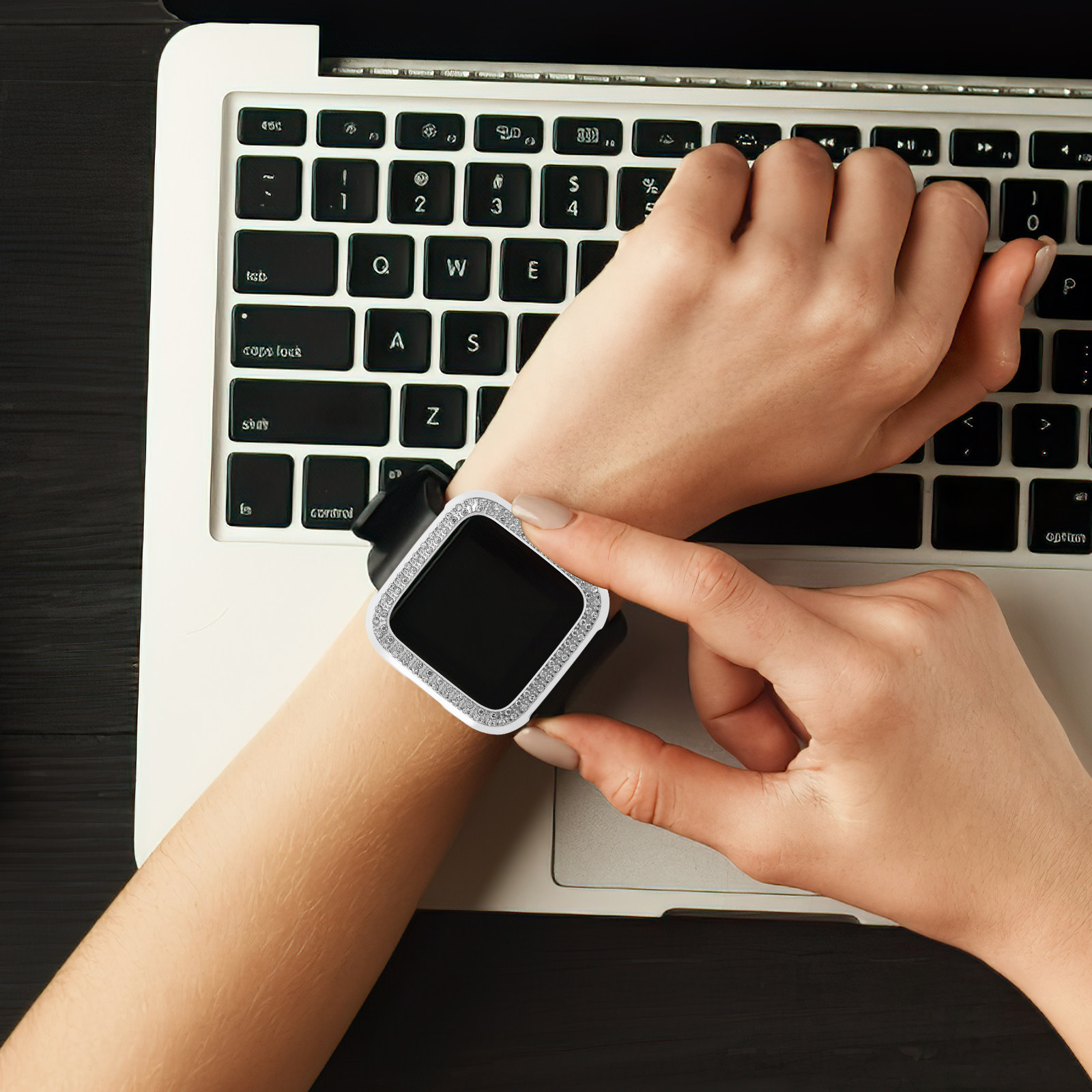 Diamond Protective Case Hollow - Smartwatch Watch Accessories recensie en prijs