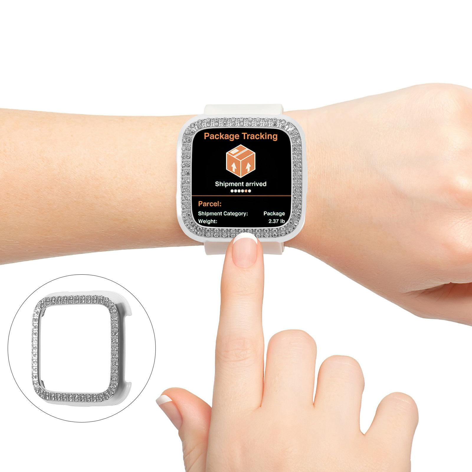 Diamond Protective Case Hollow - Smartwatch Watch Accessories recensie en prijs