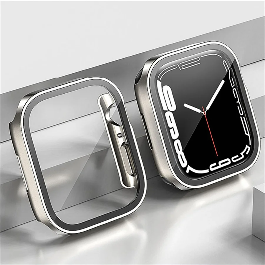 Glass+cover For Apple Watch ca - Smartwatch Watch Accessories For Women recensie en prijs