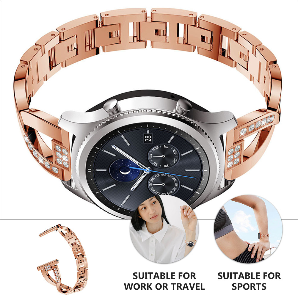 1Pcs X-Shaped Rhinestones Stra - Smartwatch Accessories Shop recensie en prijs