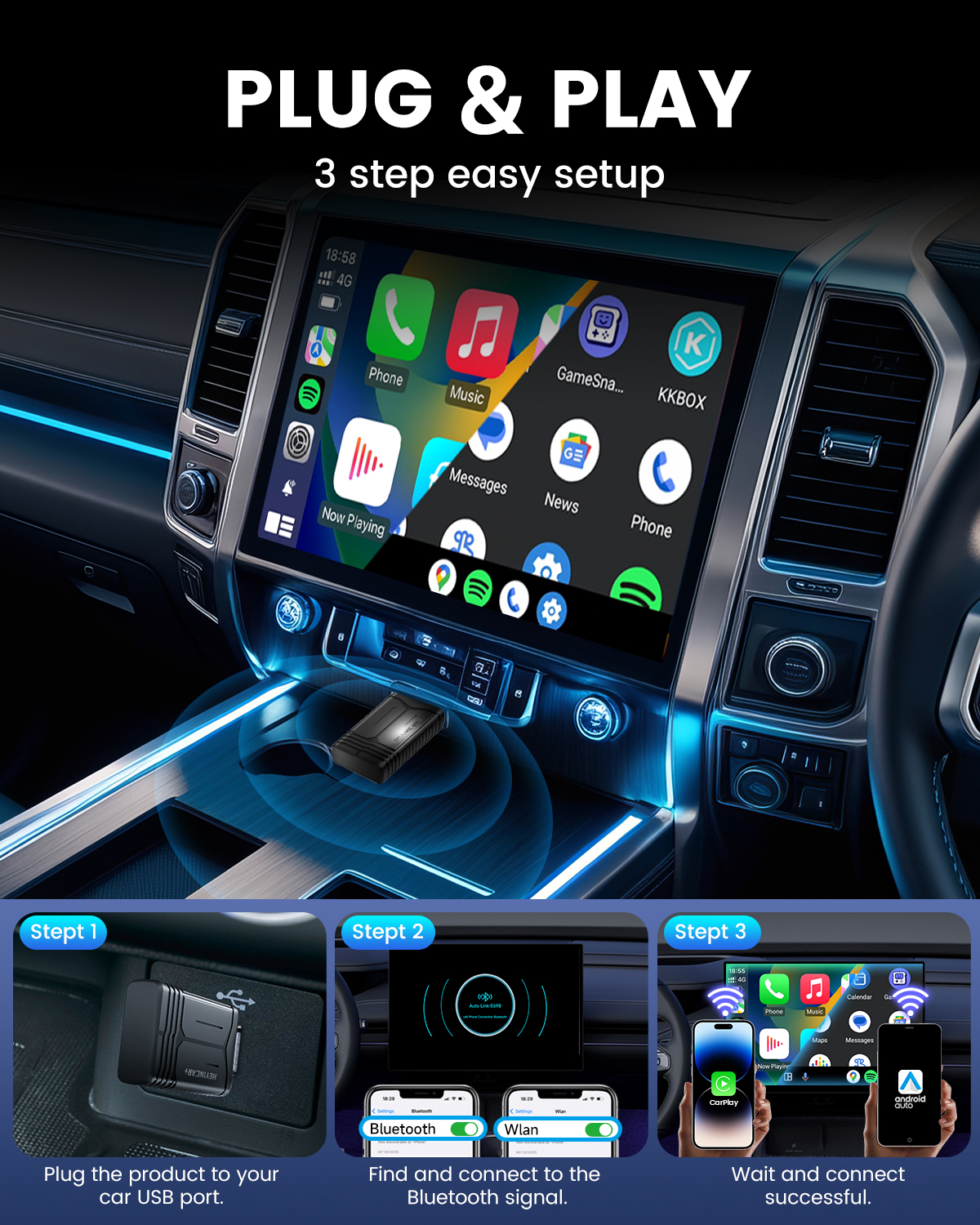 2026 NEW Wireless CarPlay Adap - Smartwatch Universal recensie en prijs