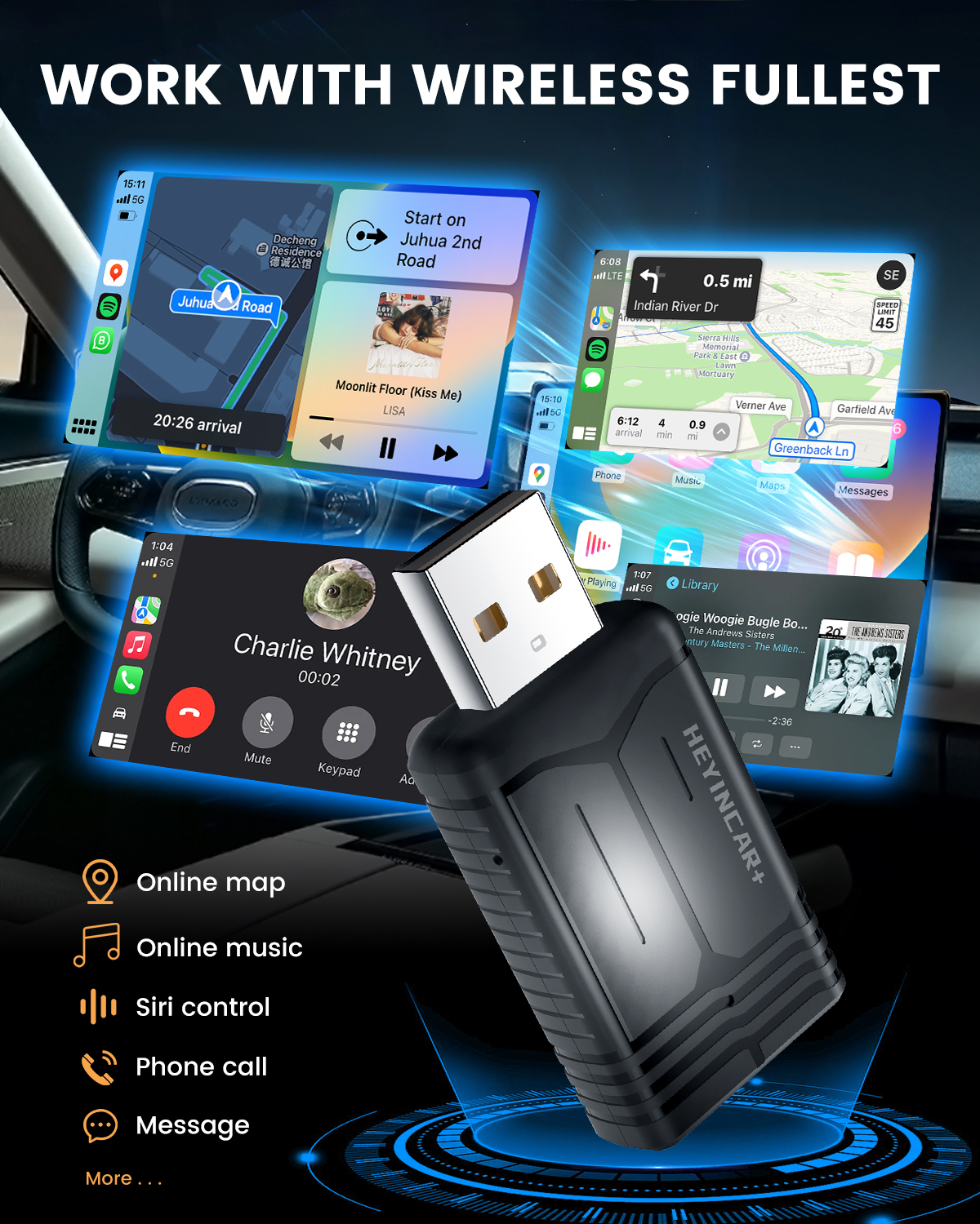2026 NEW Wireless CarPlay Adap - Smartwatch Universal recensie en prijs