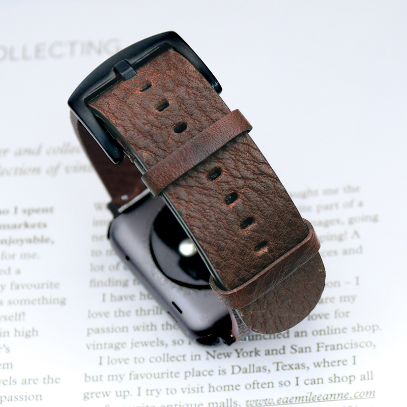 Italian Calfskinl Strap for Ap - Smartwatch Accessories Shop recensie en prijs