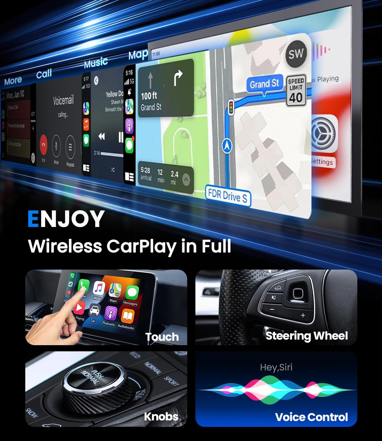 New Wireless CarPlay Android A - Smartwatch Universal recensie en prijs