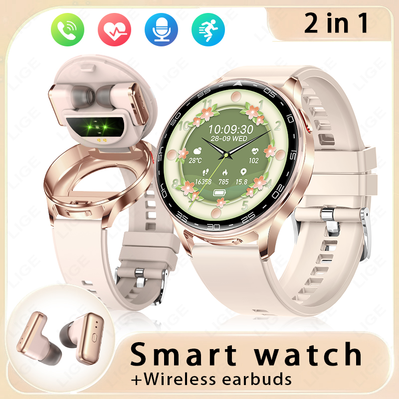 LIGE 2 In 1 TWS Headset Smart  - Smartwatch Headset recensie en prijs