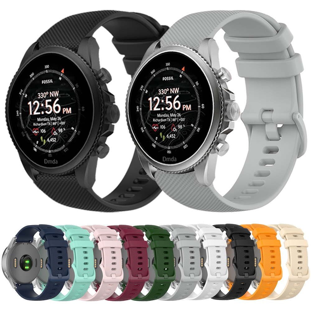 22mm 20mm Silicone Strap For F - Fossil Smartwatch Accessories recensie en prijs
