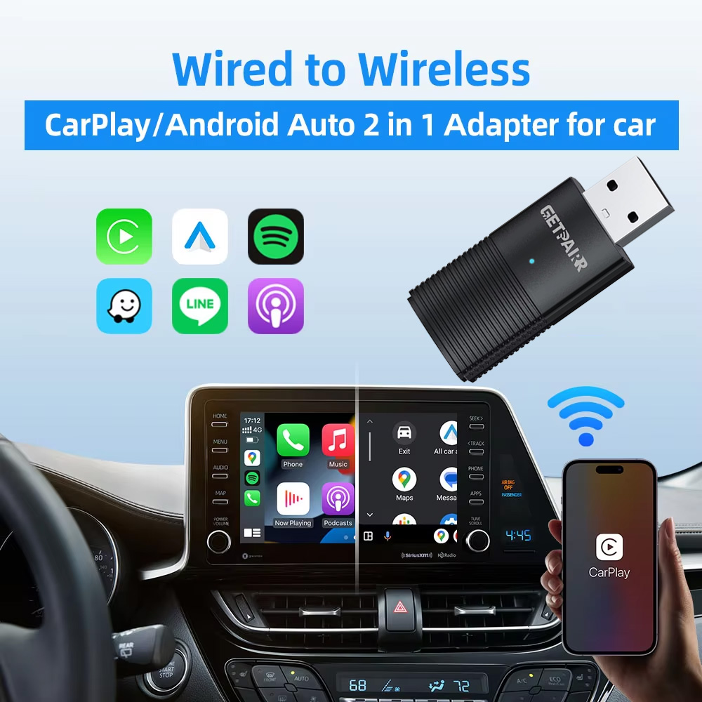 GetPairr Wireless CarPlay Dong - Smartwatch Universal recensie en prijs