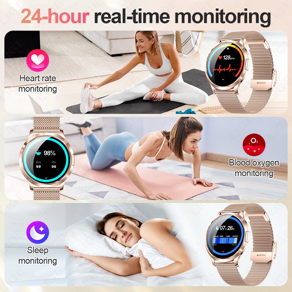 LIGE 2026 New Smart Watch Wome - Smartwatch Custom recensie en prijs
