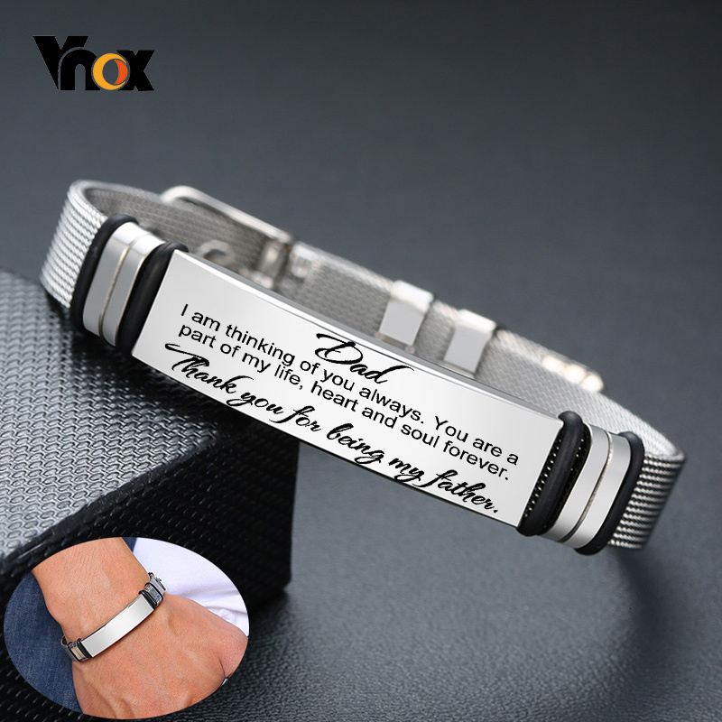 Vnox Mens Stainless Steel Cust - Stainless Mesh Band recensie en prijs