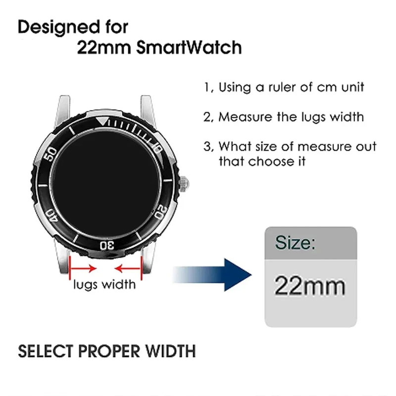 22mm Adjustable Strap For OneP - Smartwatch X2 recensie en prijs