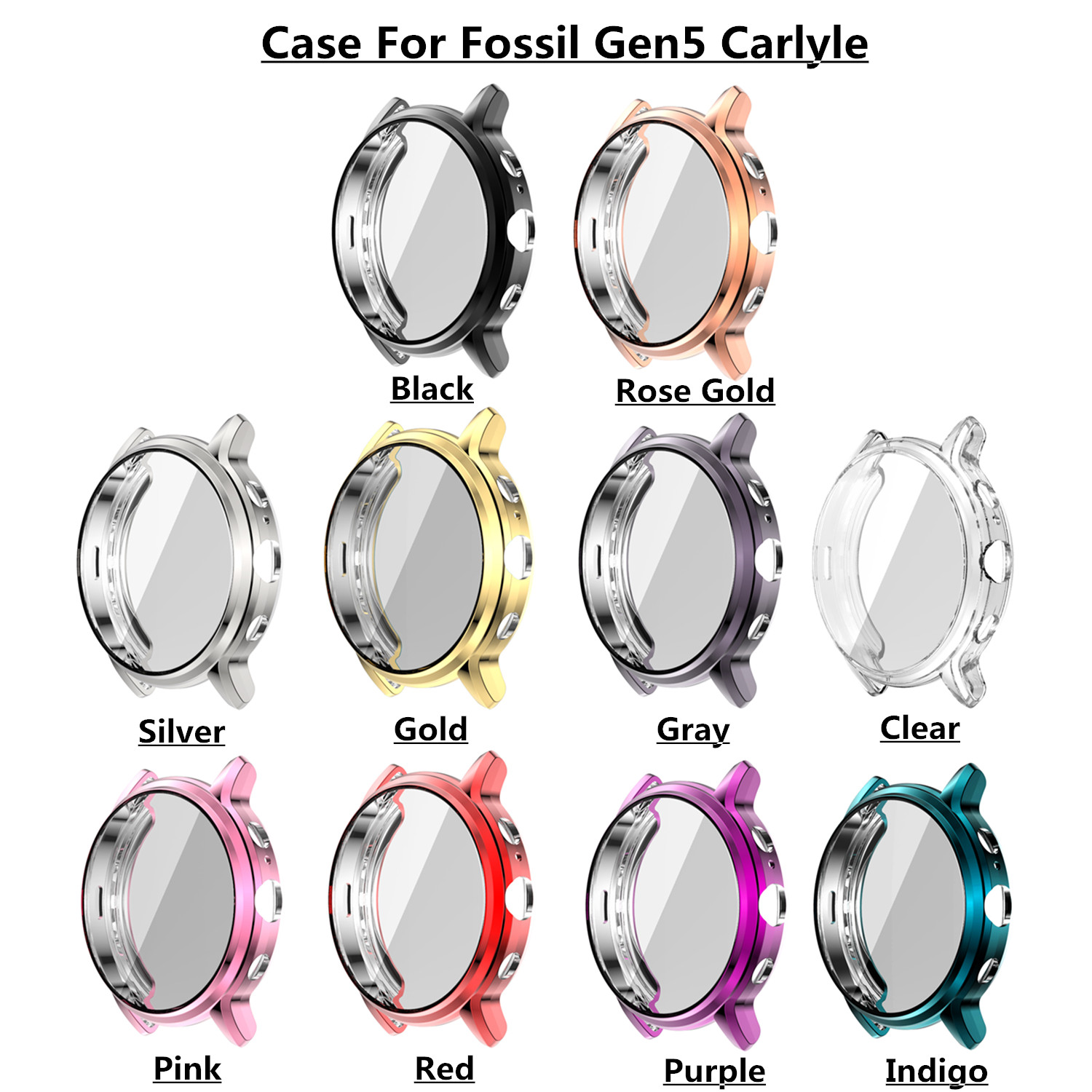 TPU Protective Cover Case For  - Fossil Smartwatch Accessories recensie en prijs