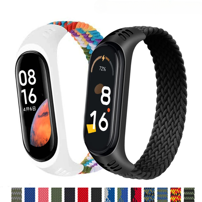 Bracelet for Xiaomi Mi band 6  - Solo Loop Strap recensie en prijs