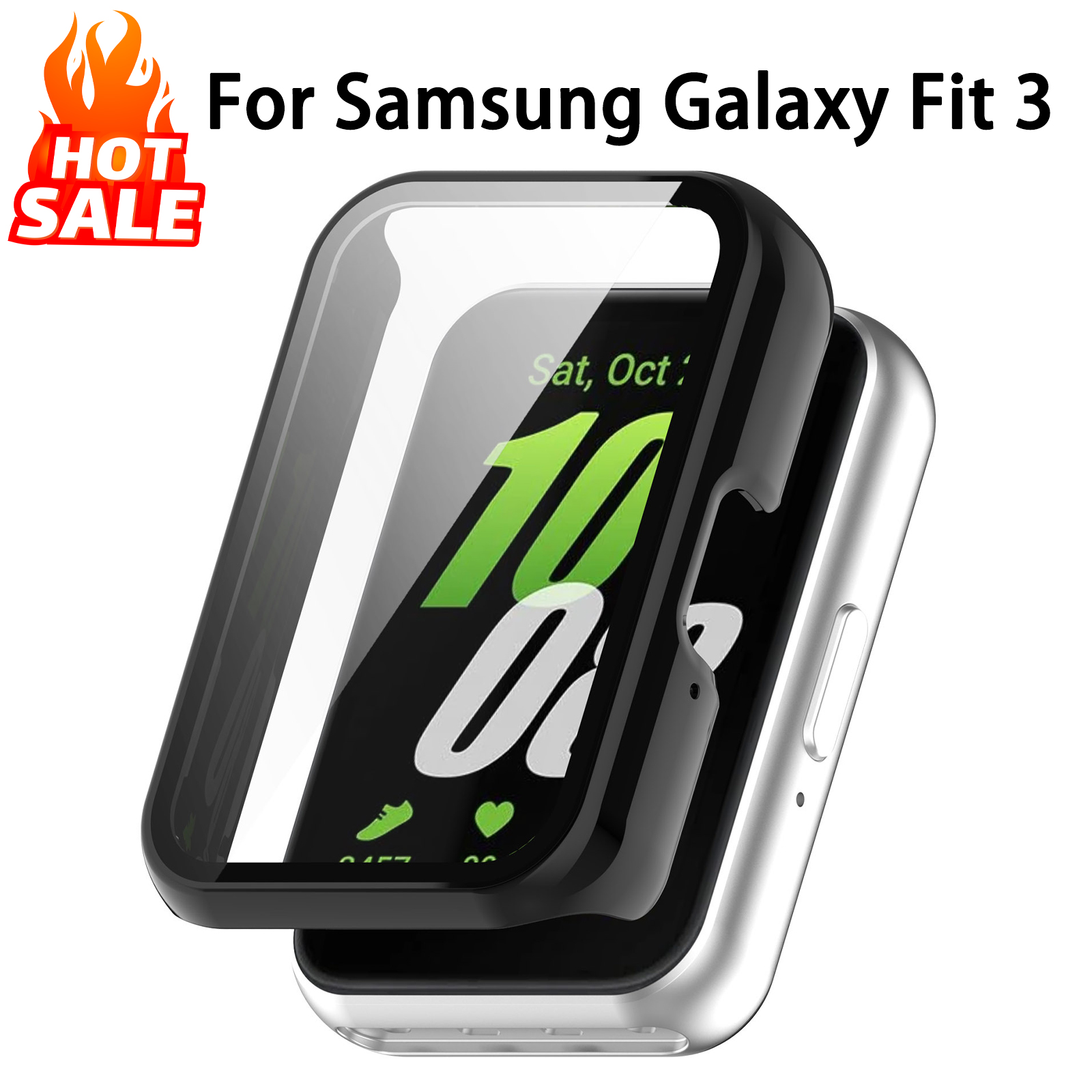 Glass+Case For Samsung Galaxy  - Smartwatch Watch Accessories For Women recensie en prijs