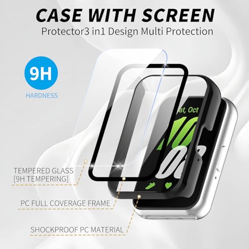 Glass+Case For Samsung Galaxy  - Smartwatch Watch Accessories For Women recensie en prijs