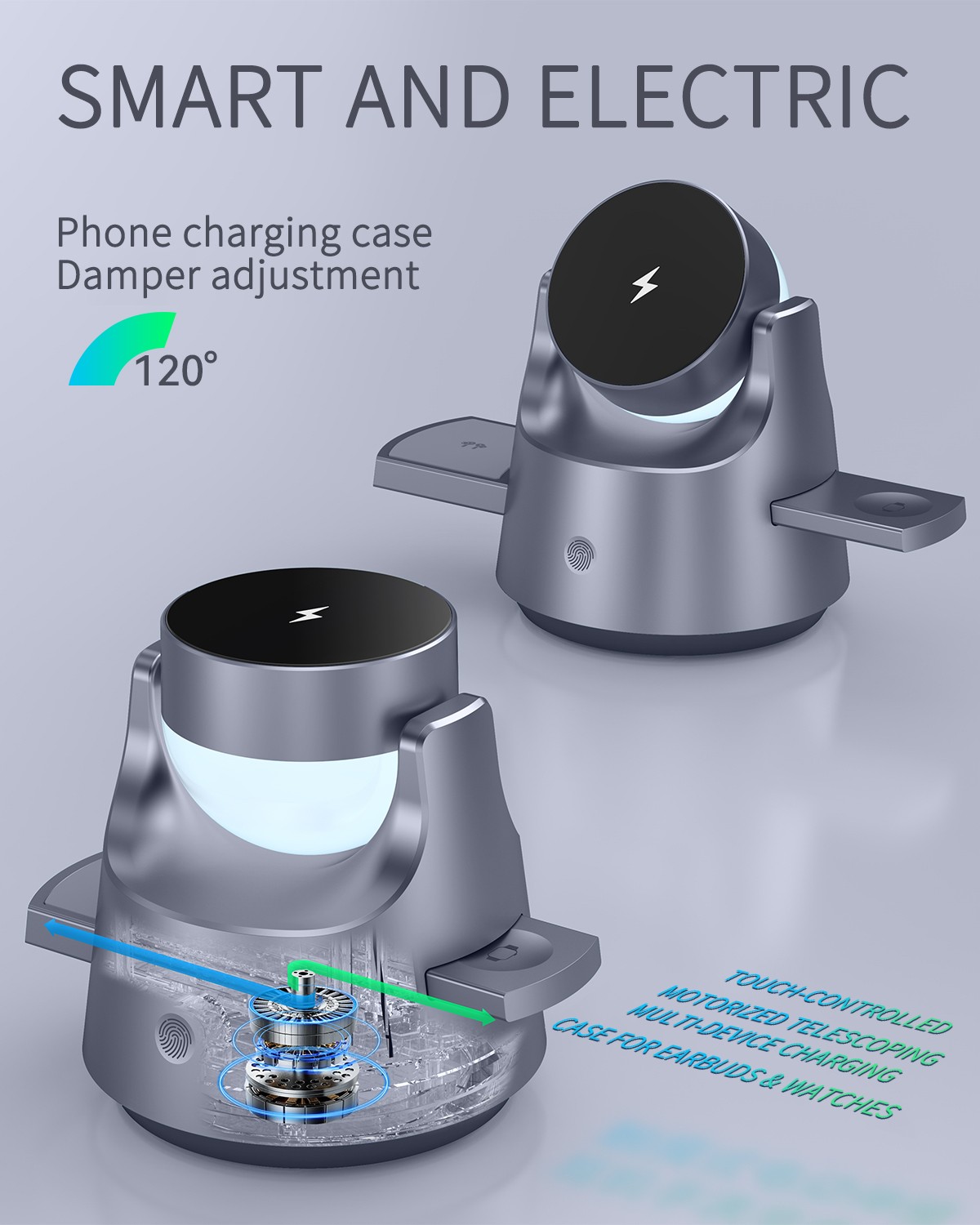 New 4 in 1 15W Wireless Charge - Smartwatch Headset recensie en prijs
