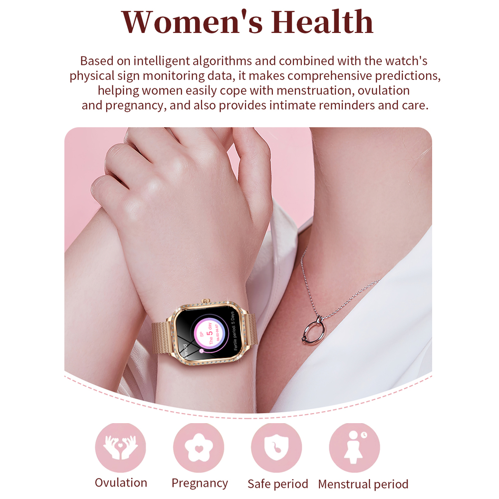 2026 New Fashion Women Diamond - Smartwatch Face recensie en prijs