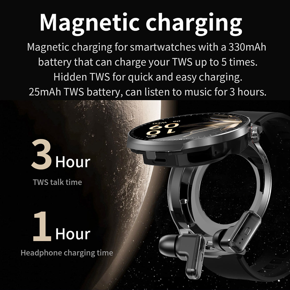 For Xiaomi New 2 in 1 Smart Wa - Smartwatch Headset recensie en prijs