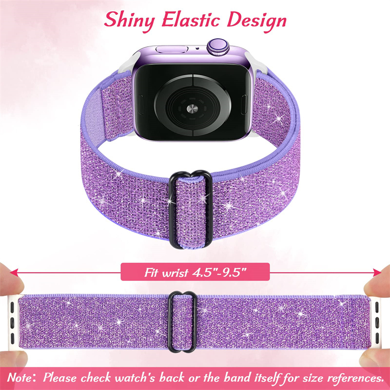 Elastic Shiny Strap for Apple  - Solo Loop Strap recensie en prijs