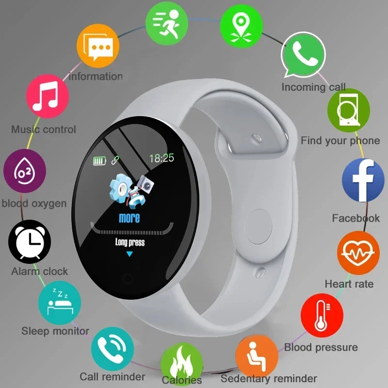 Children D18 Smartwatch Square - Android Smartwatch Accessories recensie en prijs