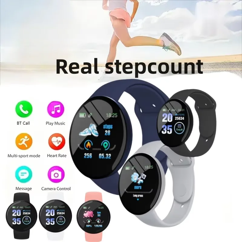Children D18 Smartwatch Square - Android Smartwatch Accessories recensie en prijs
