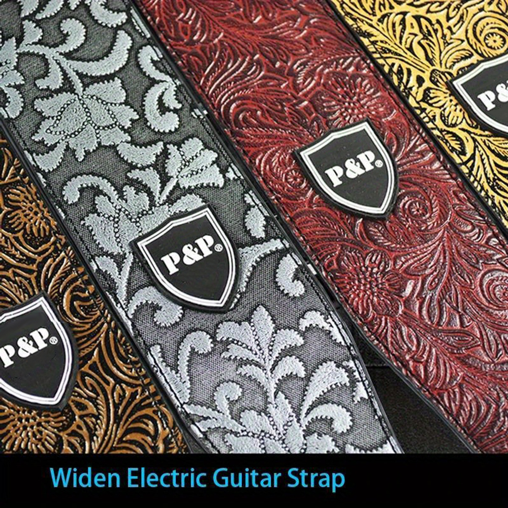 Faux PU Leather Guitar Strap 6 - Leather Classic Strap recensie en prijs