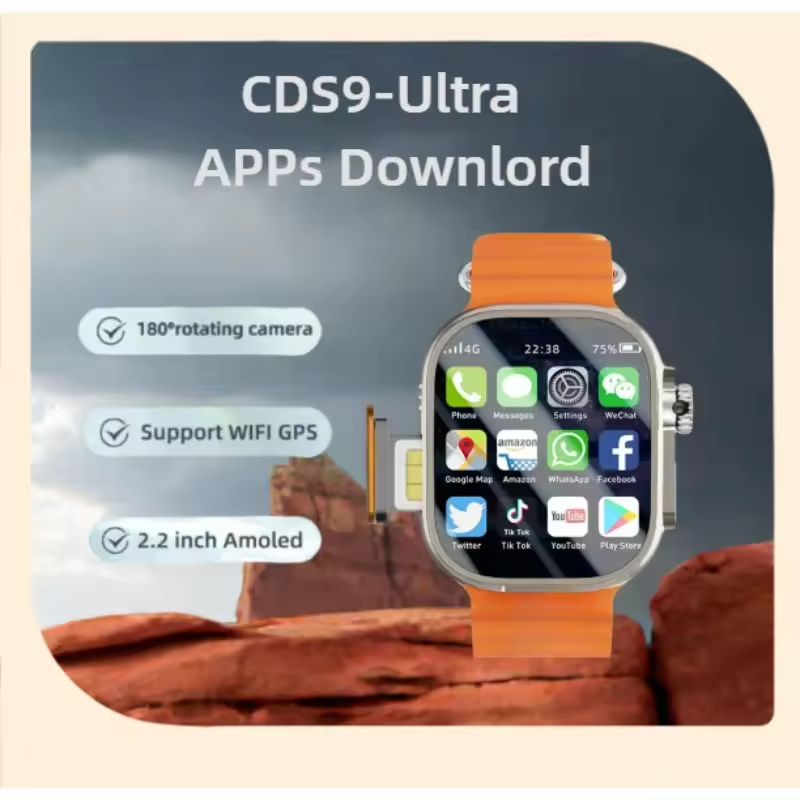 CDS9 Ultra smartwatch 4G netwo - Smartwatch Store recensie en prijs