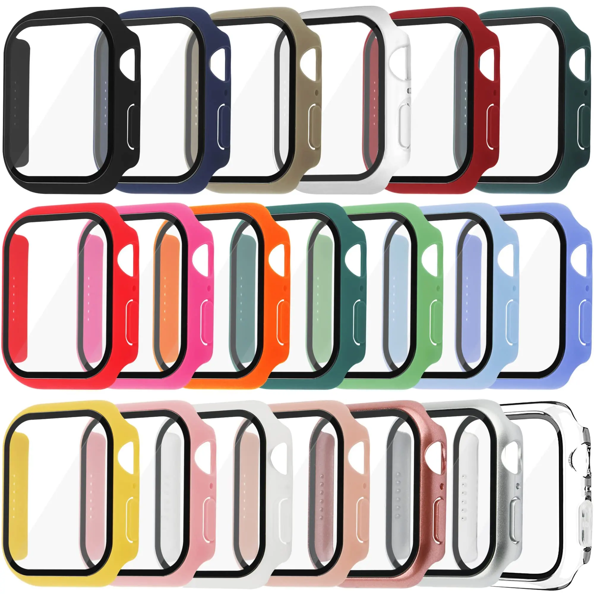Tempered Glass+Cover For Apple - Xiaomi Smartwatch Accessories recensie en prijs