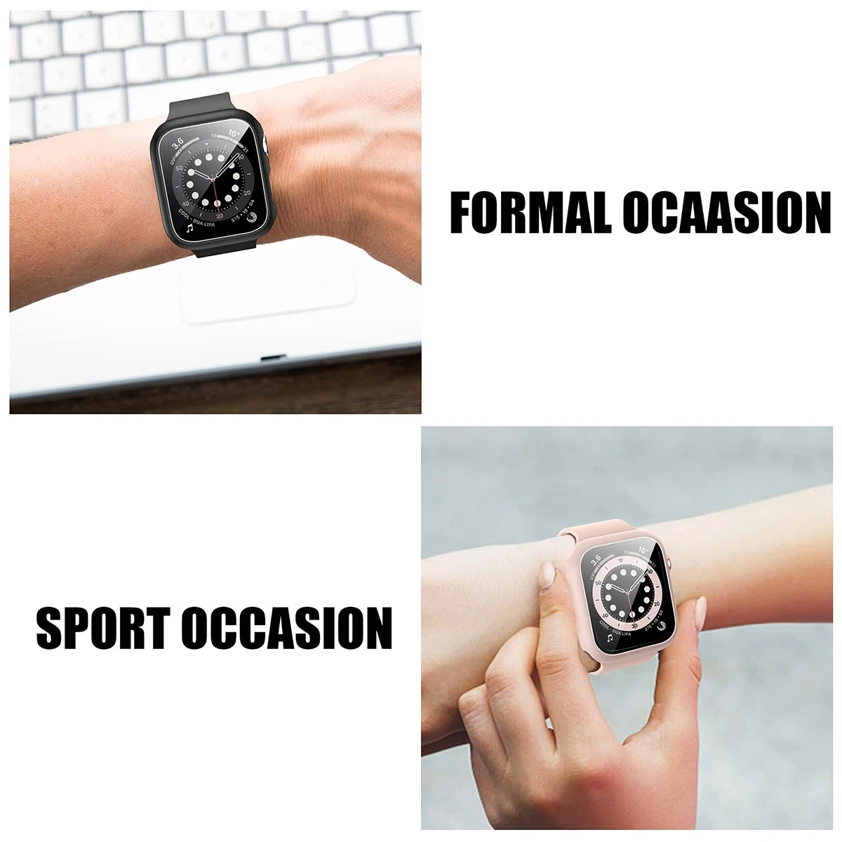 Tempered Glass+Cover For Apple - Xiaomi Smartwatch Accessories recensie en prijs