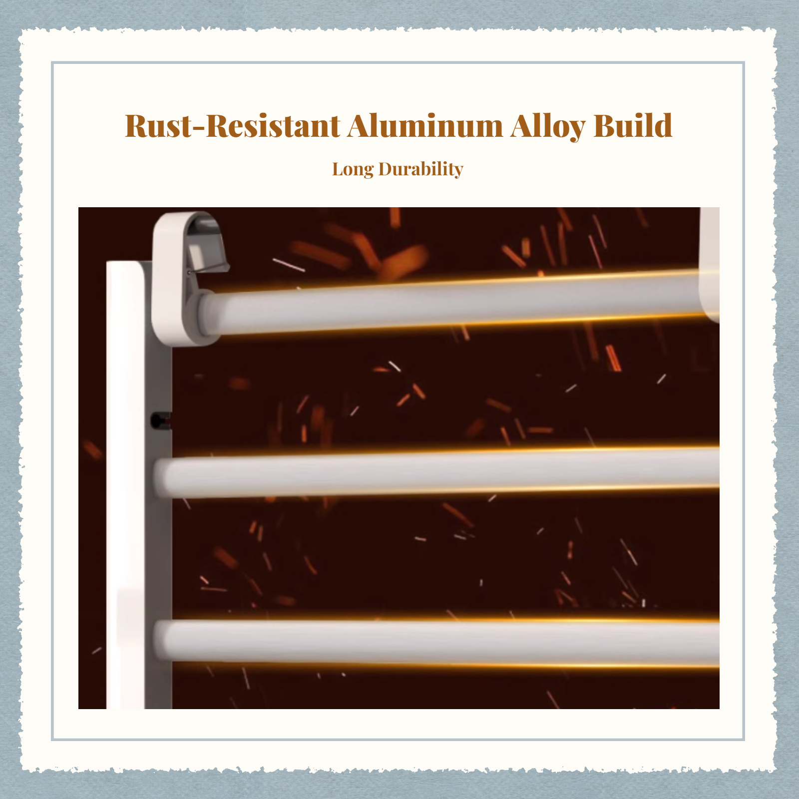 Electric Towel Warmer Aluminum - Smart Accessories recensie en prijs